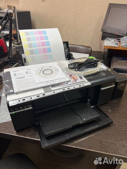Цветной принтер Epson l805