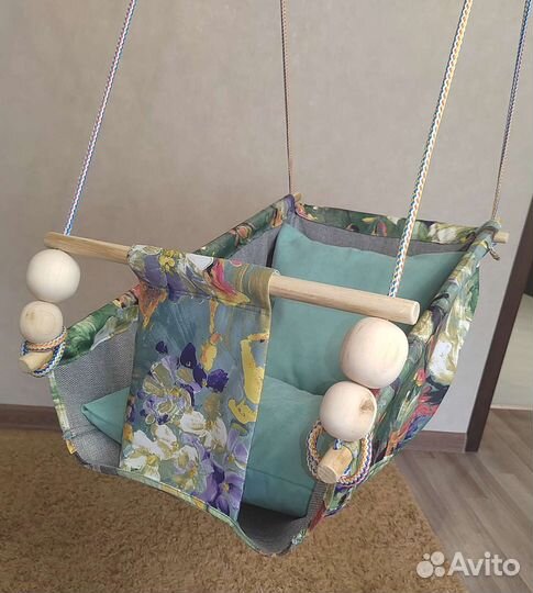 Качели гамак подвесные детские