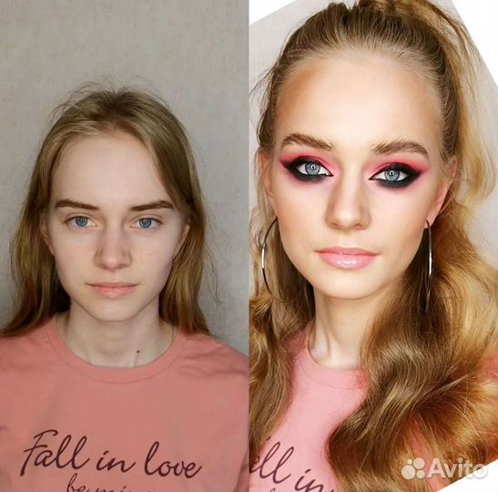 Макияж, Причёски