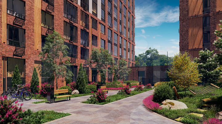 2-к. квартира, 74,3 м², 10/21 эт.