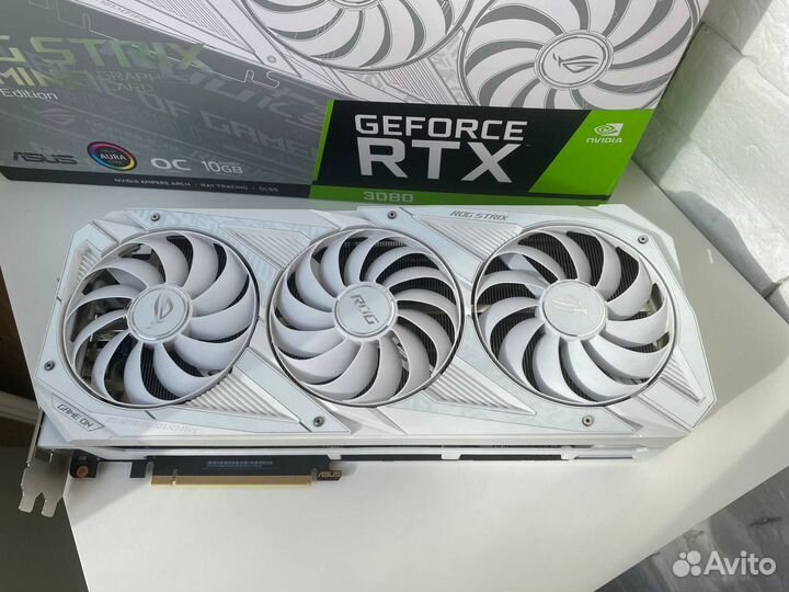 Asus Rog Strix RTX 3080 White Edition