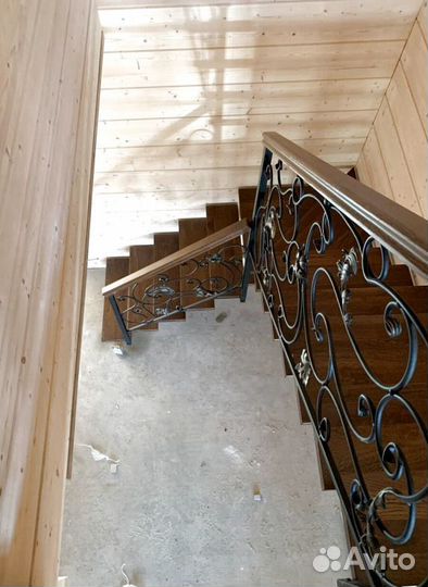 Лестничный каркас под ключ