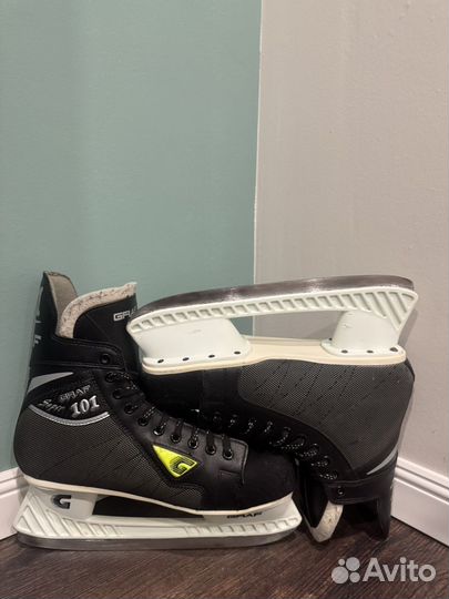 Коньки хоккейные Graf 101 47 размер