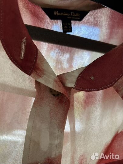 Блузка рубашка Massimo Dutti