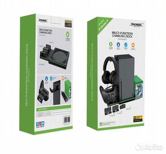 Стенд dobe для Xbox series X многофункциональный