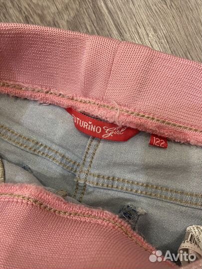 Джинсы для девочки 122