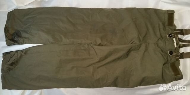 Теплые водозащитные штаны бундесвера 48- 50 раз