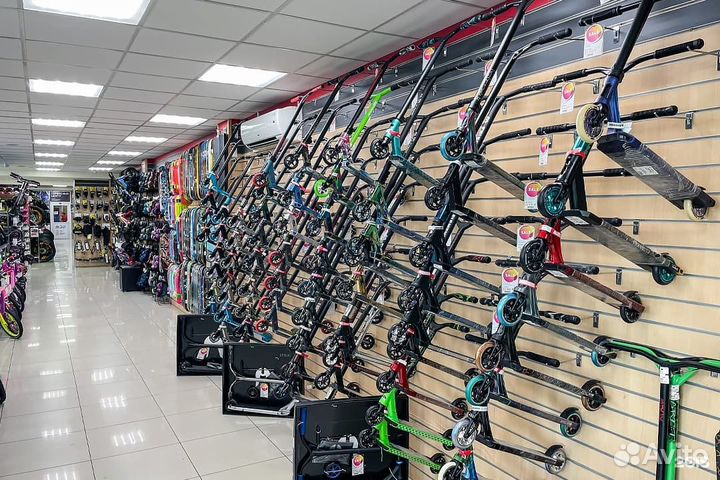 Самокаты трюковые. новые