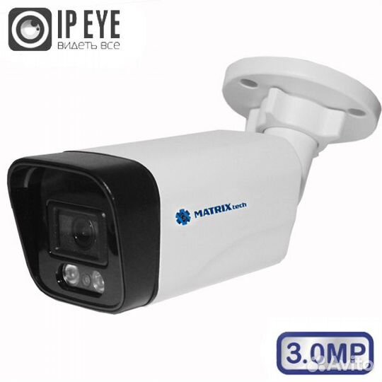 MT-CM3.0IP20X POE D-LED audio (2.8mm) 3.0MP камера