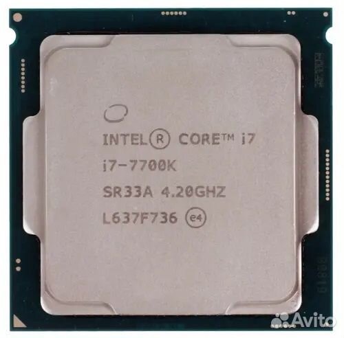 Комплект i7-7700k + MSI Z270 + 16гб Corsair