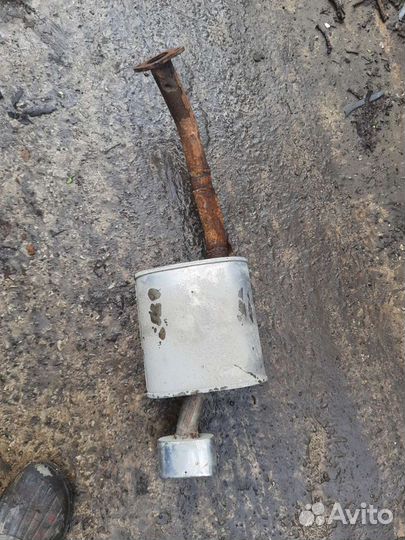 Глушитель задняя часть lifan smaily