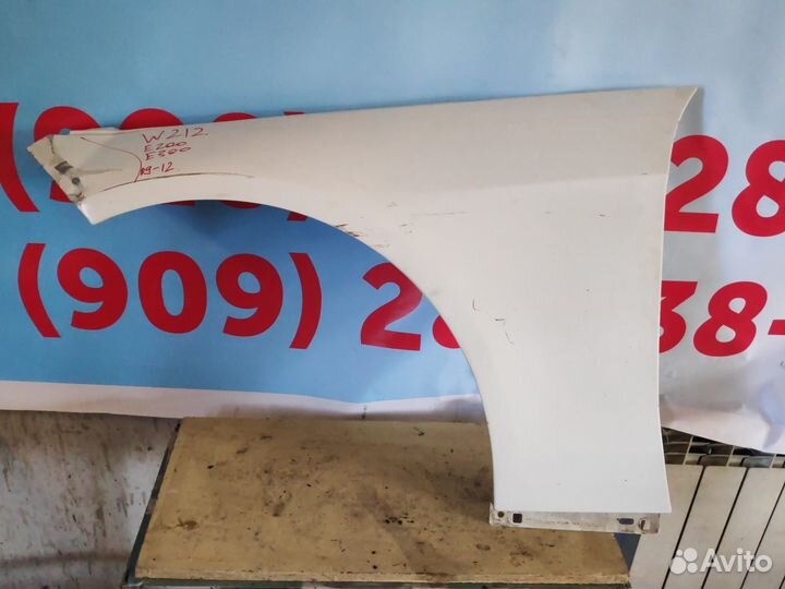 Мерседес w212 e300 e200 крыло переднее левое