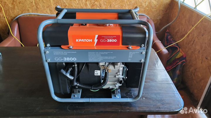 Генератор бензиновый инверторный Кратон GG-3800i