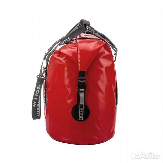 Гермосумка 80л (пвх, красный/черный) Helios