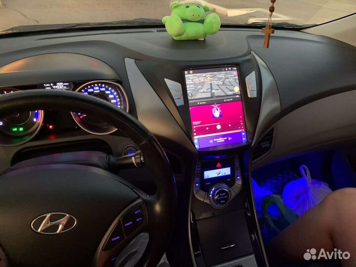 Hyundai avante Elantra android Tesla магнитола