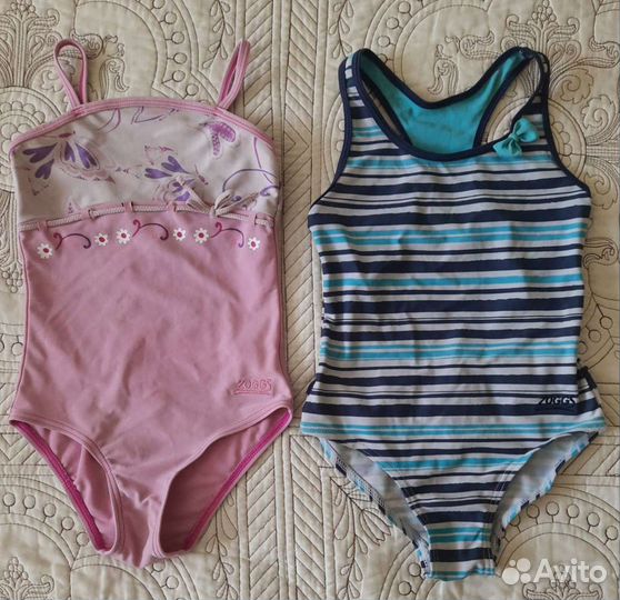 Шапочки и купальники р. 116, 122