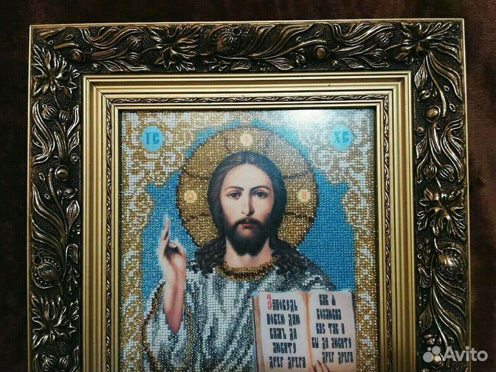 Вышивка бисером иконы