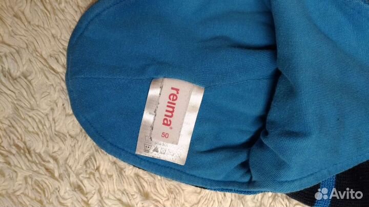 Шапка шлем Reima + варежки