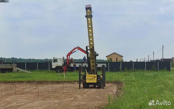 Жб сваи. Фундамент на жб сваях под ключ