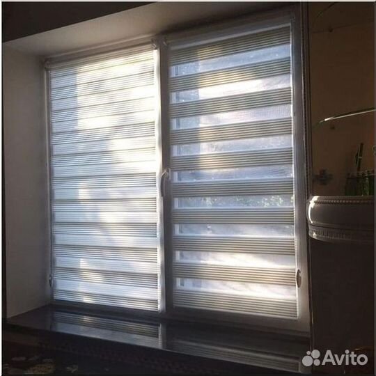 Рулонные Шторы Зебра на заказ