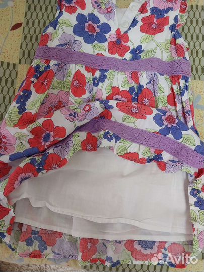 Платье для девочки 92