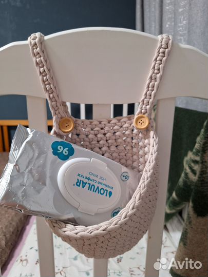 Кармашки на кроватку