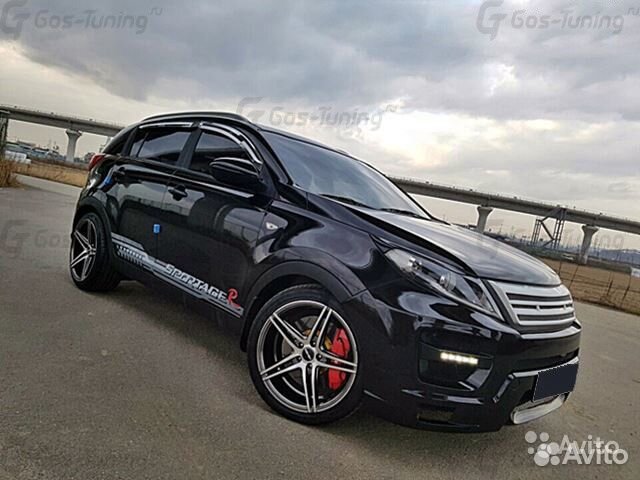 Передний бампер vega на Kia Sportage 3