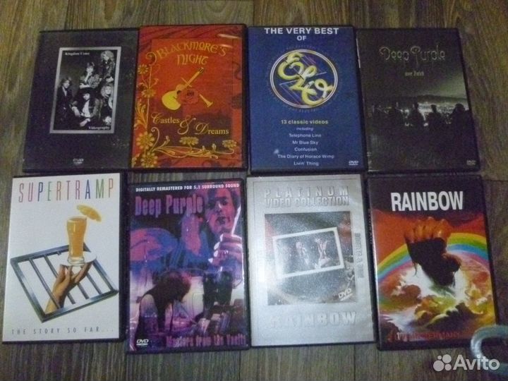 Видео Зарубежный Рок DVD диски