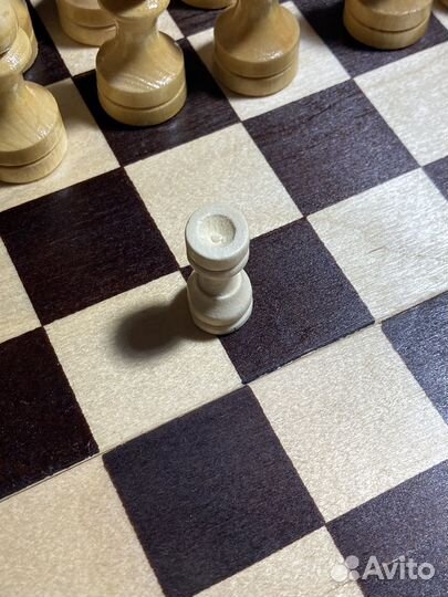 Шахматы деревянные