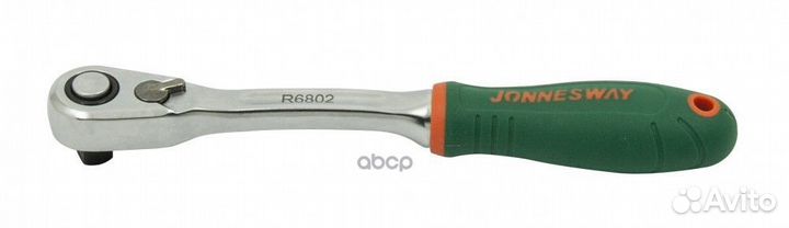 R6802 рукоятка трещоточная 1/4''DR, 60 зубцов