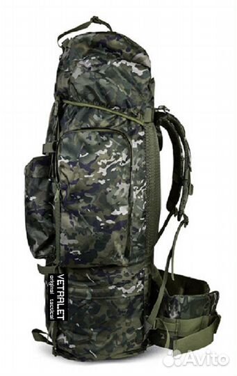 Рюкзак 110л каркасный тактический камуфляж 