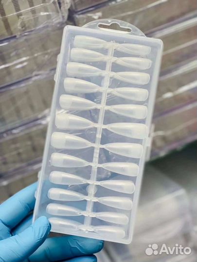 Гелевые типсы для наращивания 240шт