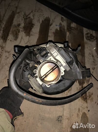 Впускной коллектор с дросселем audi a4 2.8