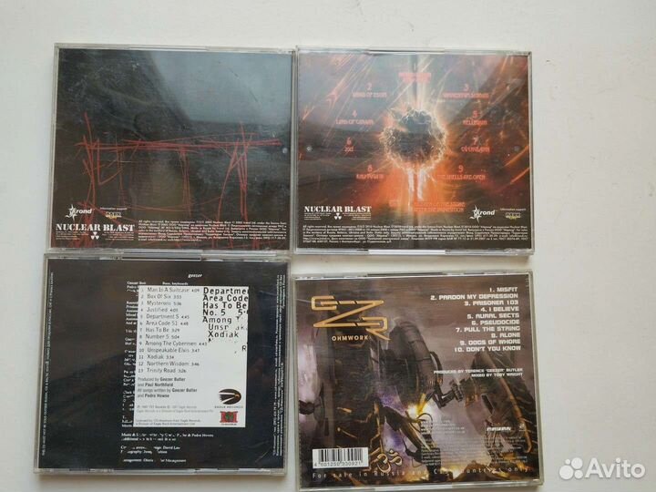 CD Geezer Butler, Therion, Soilwork