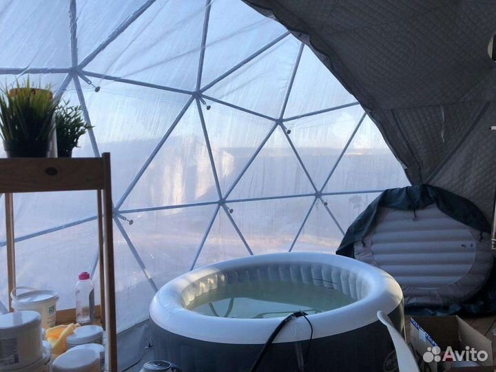 Глэмпинг-экокемпинг шатер