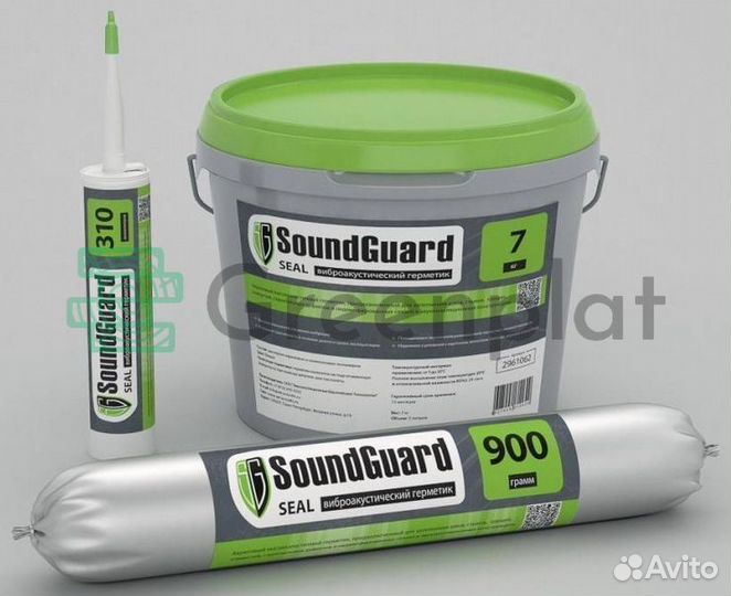 Виброакустический герметик SoundGuard