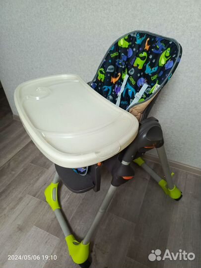 Стульчик для кормления chicco polly