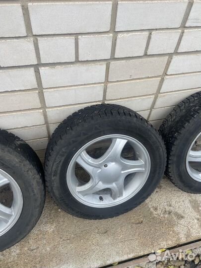 Литые диски r14 на ваз с зимней резиной
