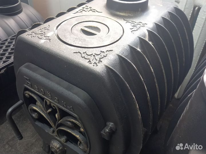 Чугунная печь Березка