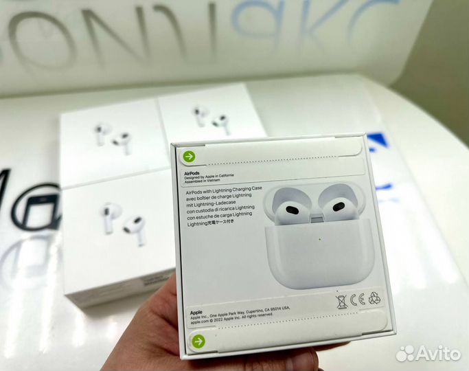 Apple AirPods 3rd Gen Новые, Оригинал Гарантия Год