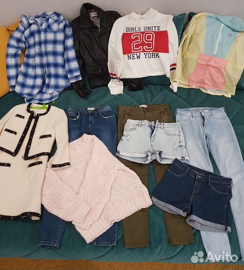 Вещи пакетом на девочку подростка