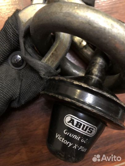 Цепь противоугонная abus с замком abus Granit 68