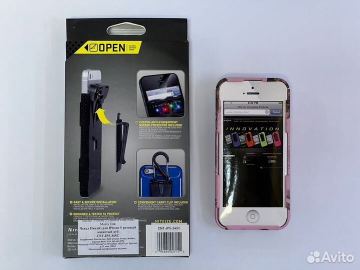 Противоударный чехол Nite Ize для iPhone 5/5S/5SE