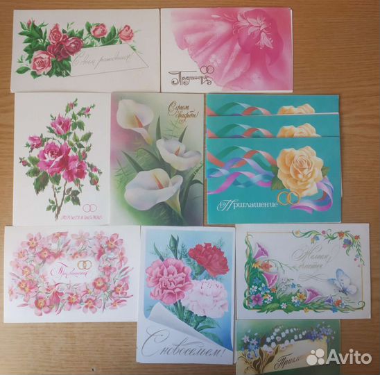 Открытки одним лотом