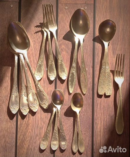 Мельхиоровый набор