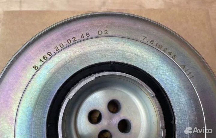 Шкив коленчатого вала бмв