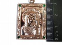 Иконка Золотая Казанская Богоматерь