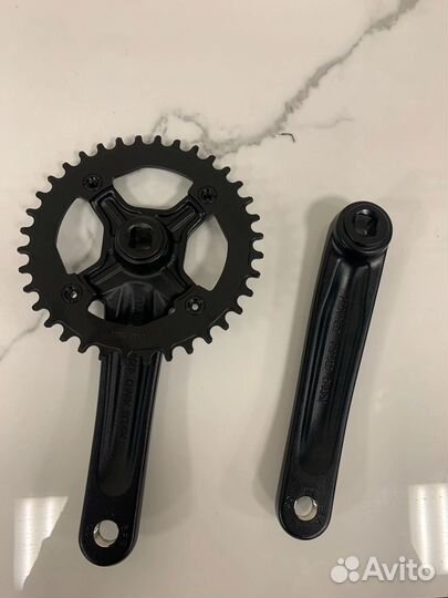 Шатуны алюминиевые Prowheel 36T мтб под квадрт