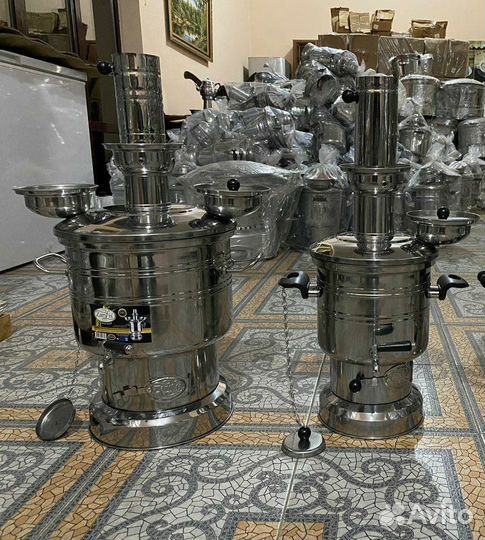 Самовар на дровах