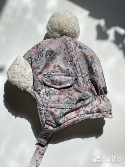 Зимняя шапка и варежки краги Elodie Details новые